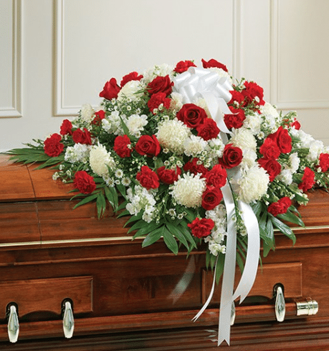 Floral tribute by Sandy at Flowers for Sally