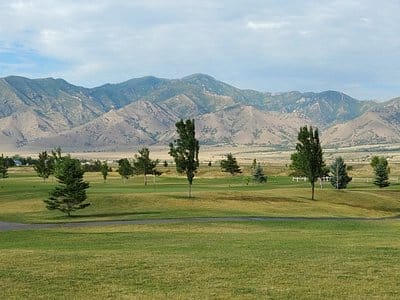 Stockton, Utah beneath the Oquirrh Mountains